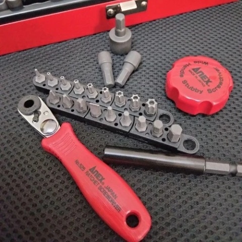 Bộ vặn ốc vít đa năng  ANEX No.525-28B