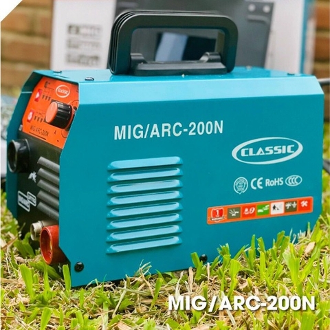 Máy hàn 2 chức năng hàn mig và que Classic MIG/ARC-200N