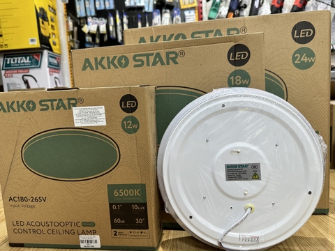 Bóng đèn ngủ led 12W AKKO STAR 54651
