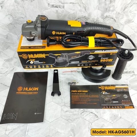 Máy mài công tắc bụng dùng điện 980W Hukan HK-AG5601H
