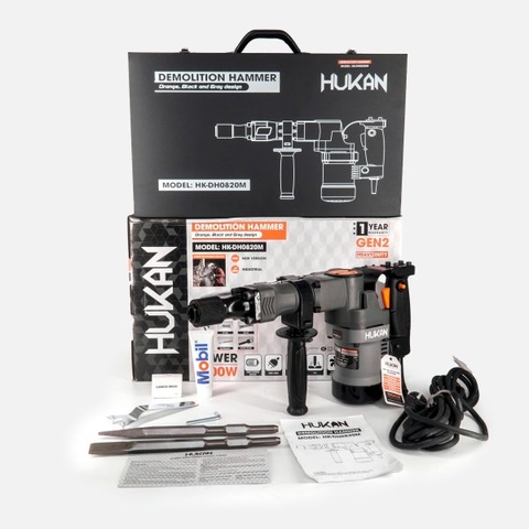 Máy đục bê tông 17mm 1250W Hukan HK-DH0820M