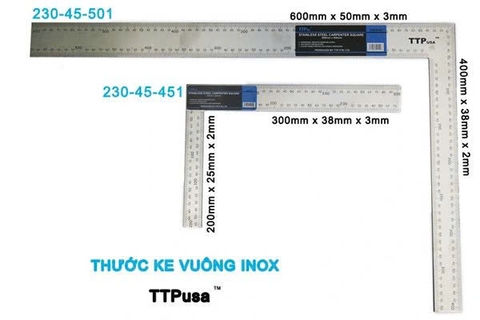 Thước ke góc vuông TTPusa 230-45-501
