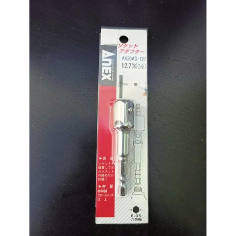 Đầu chuyển đổi đuôi lục giác sang bu lông 1/2inch Anex AK20AD-127
