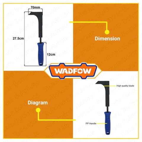 Dao lưỡi liềm 275mm Wadfow WGK1108