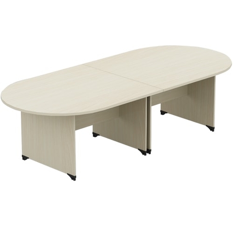 Bàn họp bầu dục 3m6 - BH 09