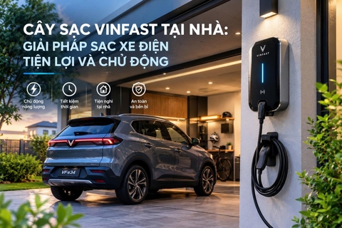 Cây Sạc VinFast Tại Nhà: Giải Pháp Sạc Xe Điện Tiện Lợi Và Chủ Động