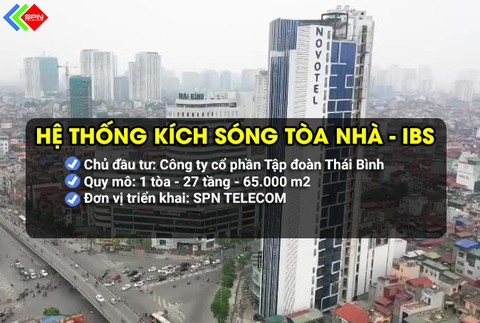 Dự Án Kích Sóng Tòa Nhà Tại KHÁCH SẠN NOVOTEL