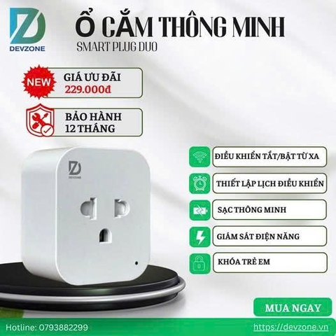 Ổ Cắm WiFi DEVZONE – Giải Pháp An Toàn Cho Người Hay Đi Công Tác, Du Lịch