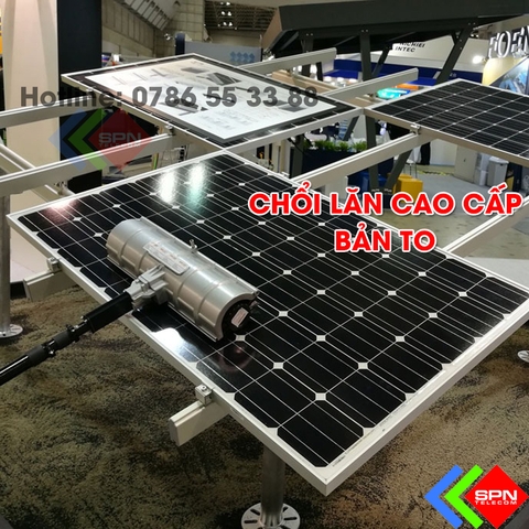 Chổi Rửa Pin Mặt Trời Cao Cấp Thiết Kế Mới Nhất 2021