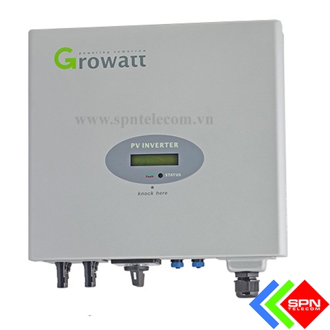 Inverter Điện Mặt Trời 5.5KW GROWATT 5500MTL-S Bản Quốc Tế Chính Hãng