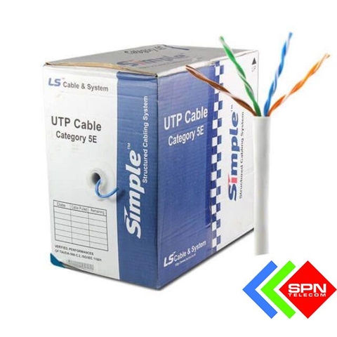 Dây cáp mạng Cat5e UTP LS Vina chính hãng