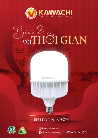 ĐÈN LED TRỤ NHÔM - BỀN BỈ VỚI THỜI GIAN
