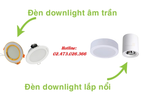 Mẹo lựa chọn kích thước đèn LED downlight