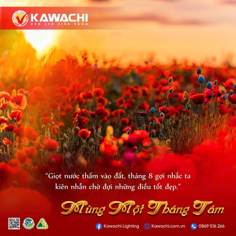 MÙNG 1 THÁNG 8 ÂM LỊCH - BÌNH AN, MAY MẮN