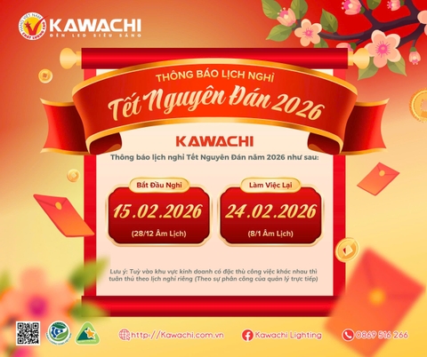 THÔNG BÁO LỊCH NGHỈ TẾT NGUYÊN ĐÁN 2026