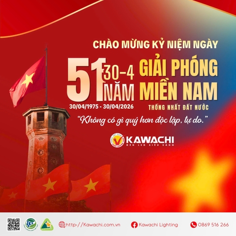 NHIỆT LIỆT CHÀO MỪNG KỶ NIỆM 51 NĂM NGÀY GIẢI PHÓNG MIỀN NAM, THỐNG NHẤT ĐẤT NƯỚC (30/04/1975 - 30/04/2026)