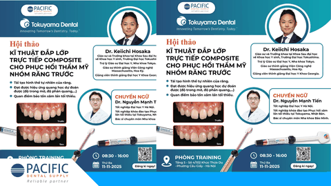 Giới Thiệu Bác Sĩ Nguyễn Mạnh Tiến - Chuyển Ngữ Hội Thảo "Kỹ Thuật Đắp Lớp Trực Tiếp Composite Cho Phục Hồi Thẩm Mỹ Nhóm Răng Trước
