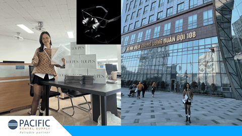 ✨ BÀN GIAO KÍNH LOUPE UNIVET - BỆNH VIỆN TRUNG ƯƠNG QUÂN ĐỘI 108 ✨