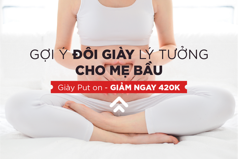 Gợi ý đôi giày lý tưởng cho mẹ bầu