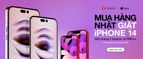 MUA HÀNG NHẬT, GIẬT NGAY IPHONE 14 PRO