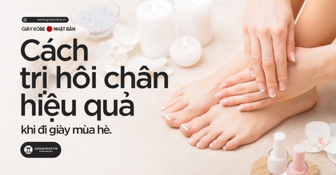 Những cách xử lý mùi hôi chân hiệu quả cực dễ dàng