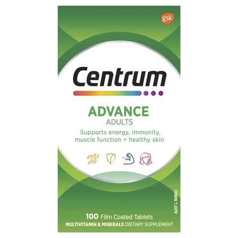 Vitamin tổng hợp - Centrum Advance 100 viên