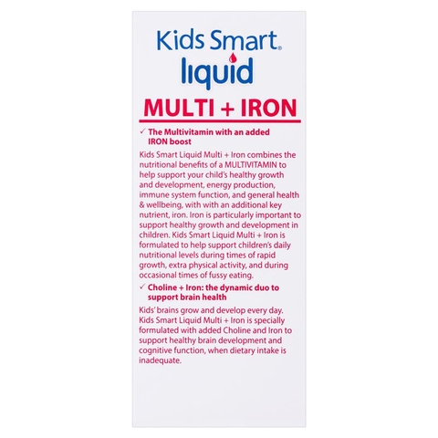 Nature's Way Kids Smart Multi Iron Liquid