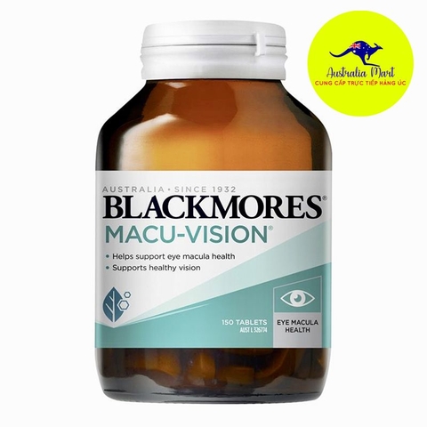 Blackmores Macu Vision - Viên uống bổ mắt (150 viên)