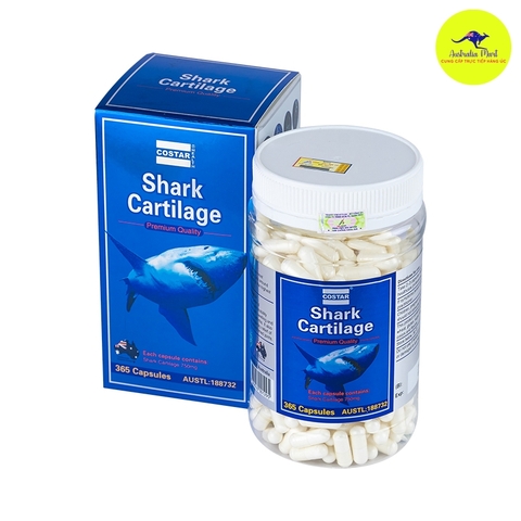 Viên uống Sụn cá mập Shark Cartilage chính hãng - 365 viên/hộp