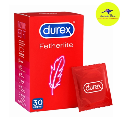 Bao cao su - Durex Fetherlite Ultra Thin Feel Condoms Extra Sensitive