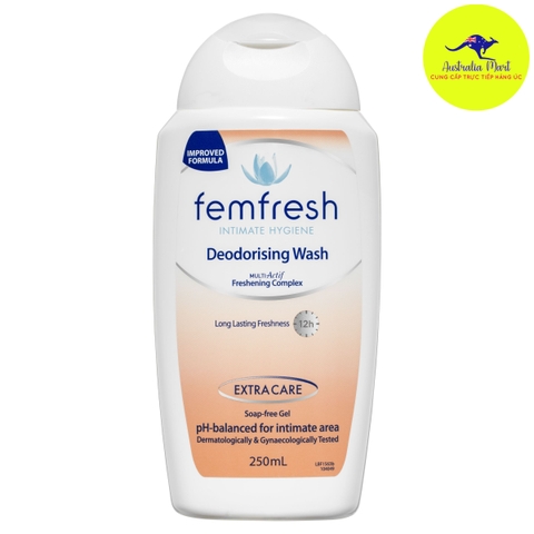 Dung dịch vệ sinh Femfresh Deodorising Wash - 250ml