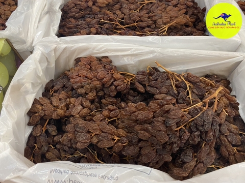 Organic Australian Dried Grapes - Nho khô nguyên cành Úc