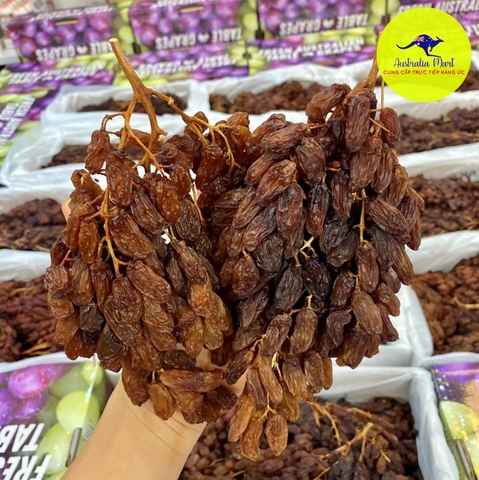 Organic Australian Dried Grapes - Nho khô nguyên cành Úc