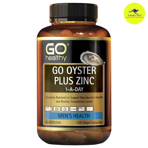 Viên uống tinh chất hàu Go Oyster Plus Zinc Go Healthy