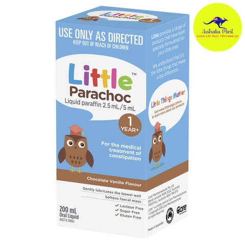 Siro đặc trị táo bón cho trẻ Parachoc Children’s 200ml Emulsion