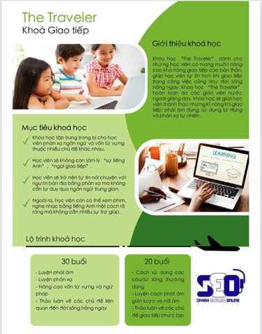 Khóa học giao tiếp chuyên sâu - The Traveler