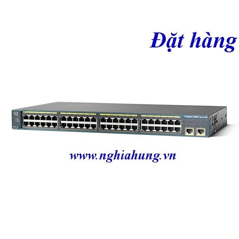 Thiết bị chuyển mạch switch cisco  WS-C2960-48TT-L
