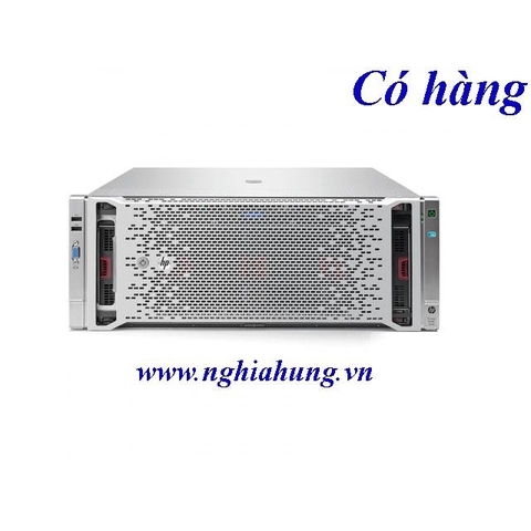 Máy Chủ HPE ProLiant DL580 G8 - CPU 4x E7-4890 v2 / Ram 64GB / HDD 4x 300GB / Raid HP Smart / 4x PS