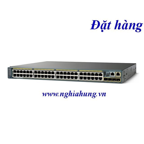Thiết bị chuyển mạch switch cisco WS-C2960G-48TC-L