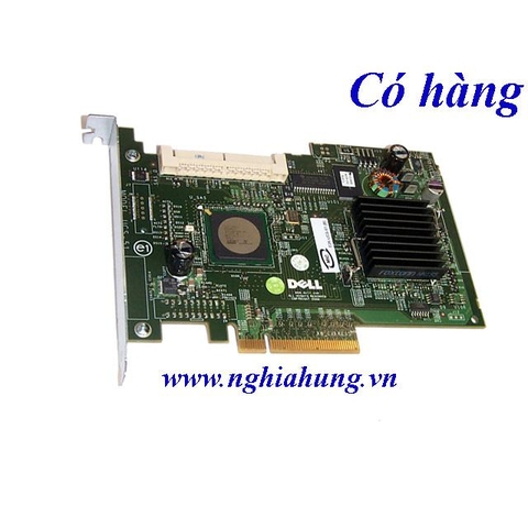 Card Raid Dell Perc 5/iR SAS Raid Controller - P/N: UN939 / MG129