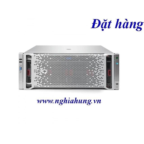 Máy Chủ HPE ProLiant DL580 G8 - CPU 4x E7-4870 v2 / Ram 64GB / HDD 4x 300GB / Raid HP Smart P830i / 4x PS