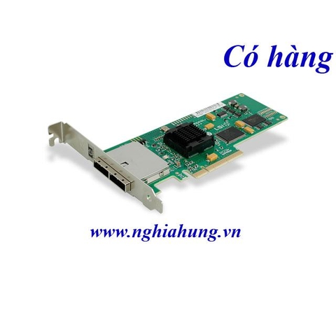 HP SC08Ge 2-Port Ext PCIe x8 SAS Host Bus Adapter - P/N: SAS3801E / 488765-B21 / 489103-001