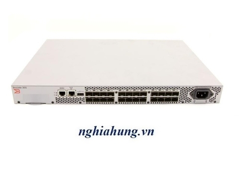 Brocade 80-1001583-11 NA-320-0008 BR-300 24-Port Fibre Channel Switch 16 Active (16x Module Brocade 57-1000117-01) #80-1001583-11