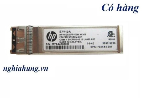 HPE SFP+ 16Gb Fibre Channel Short Wave Transceiver Module #E7Y10A/ E7Y09A