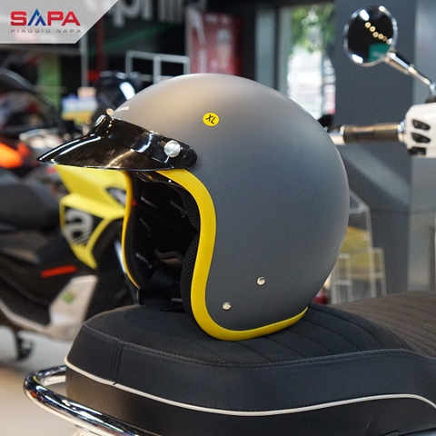 Nón bảo hiểm Vespa Grey