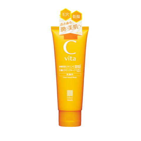 Meishoku C vita Clear Facial Wash - Sữa rửa mặt sáng da Cvita
