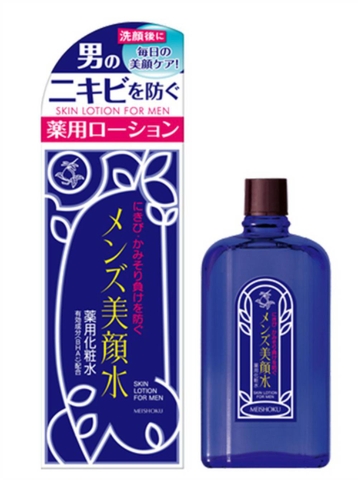 Nước Cân Bằng Da Trị Mụn Cho Nam Meishoku Bigansui Medicated Skin Lotion For Men 90ml