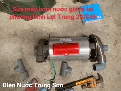 Sửa Máy Bơm Nước Tại Phường Bình Lợi Trung Giá Rẻ – Phục Vụ 24/7