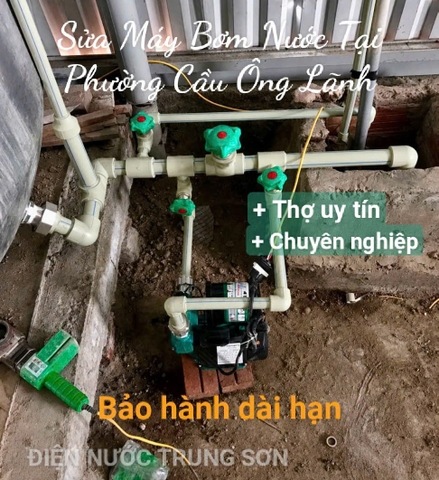 Thợ Sửa Máy Bơm Nước Phường Cầu Ông Lãnh – Có Mặt Nhanh, Xử Lý 24/7