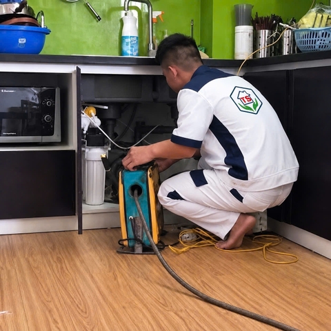 Dịch Vụ Thông Nghẹt Bồn Rửa Chén Tại Nhà TPHCM Giá Rẻ – Uy Tín, Nhanh Chóng